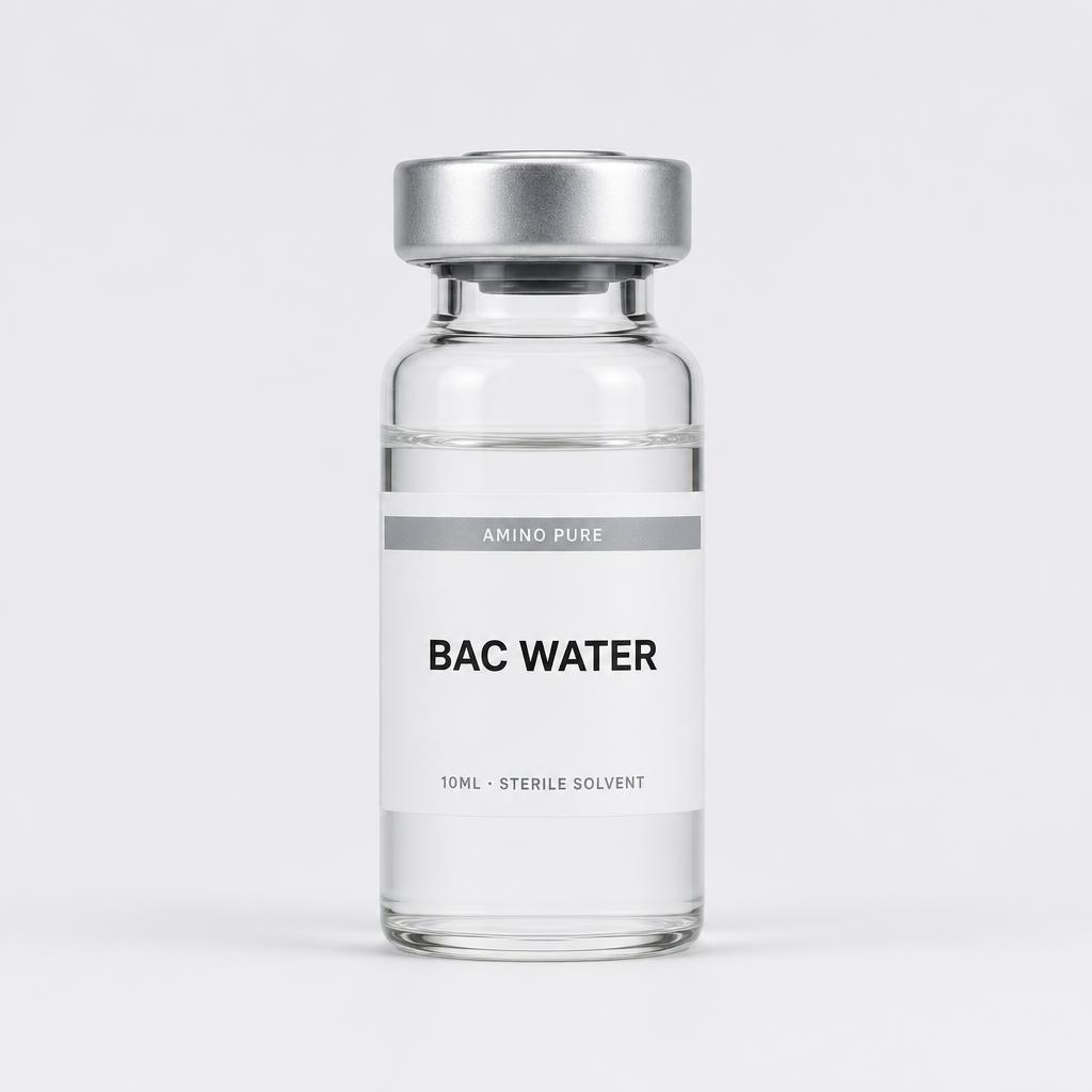 Bacteriostatic Water product packaging